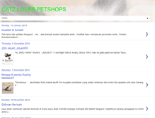 Tablet Screenshot of catzloverpetshops.blogspot.com