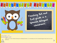 Tablet Screenshot of multilingualmultiage.blogspot.com