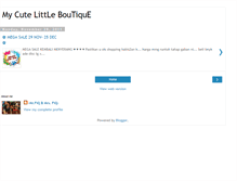 Tablet Screenshot of mycutelittleboutique.blogspot.com