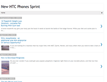 Tablet Screenshot of newhtcphonessprint.blogspot.com