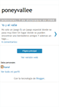 Mobile Screenshot of poneyvallee.blogspot.com