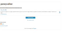 Tablet Screenshot of poneyvallee.blogspot.com