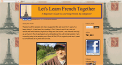 Desktop Screenshot of learnfrenchtogether.blogspot.com
