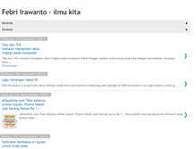 Tablet Screenshot of febriirawanto.blogspot.com