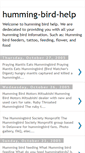 Mobile Screenshot of humming-bird-help.blogspot.com