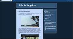 Desktop Screenshot of juliabangalore.blogspot.com