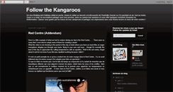 Desktop Screenshot of followthekangaroos.blogspot.com