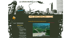 Desktop Screenshot of conociendolamurallachina.blogspot.com