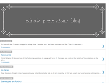 Tablet Screenshot of ednaispretentious.blogspot.com