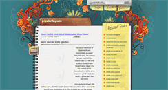 Desktop Screenshot of pop-layouts.blogspot.com