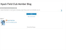 Tablet Screenshot of nyackfieldclub.blogspot.com