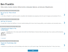 Tablet Screenshot of benfranklin2006.blogspot.com