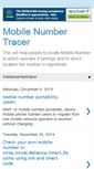 Mobile Screenshot of mobilenumbetracer.blogspot.com