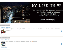Tablet Screenshot of mylifeinvr.blogspot.com