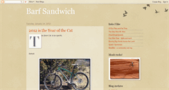 Desktop Screenshot of barfsandwich.blogspot.com