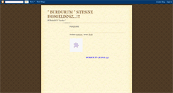 Desktop Screenshot of burdurum.blogspot.com