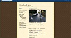 Desktop Screenshot of gazabeach.blogspot.com