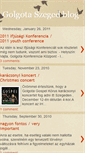 Mobile Screenshot of golgotaszeged.blogspot.com