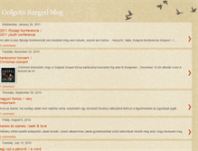 Tablet Screenshot of golgotaszeged.blogspot.com