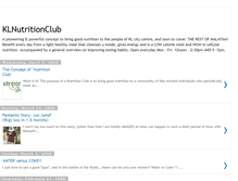 Tablet Screenshot of klnclub.blogspot.com
