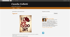 Desktop Screenshot of camilacolletti.blogspot.com