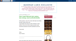 Desktop Screenshot of mukenalukis.blogspot.com
