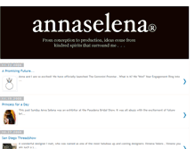 Tablet Screenshot of annaselena.blogspot.com