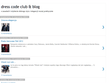 Tablet Screenshot of dresscodeclub.blogspot.com