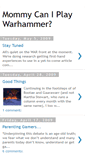 Mobile Screenshot of mommywarhammer.blogspot.com