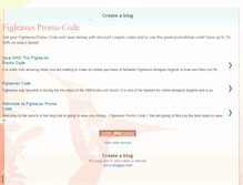 Tablet Screenshot of figleavespromocode.blogspot.com