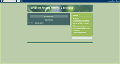 Desktop Screenshot of ecohistorialoslagos.blogspot.com
