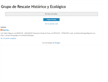 Tablet Screenshot of ecohistorialoslagos.blogspot.com