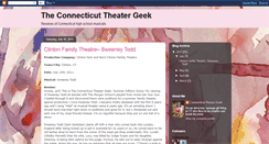 Desktop Screenshot of cttheatergeek.blogspot.com