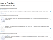 Tablet Screenshot of bizarredrawings.blogspot.com