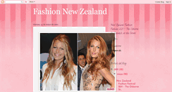 Desktop Screenshot of fashionnewzeland.blogspot.com