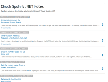 Tablet Screenshot of chuckdotnet.blogspot.com