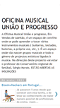 Mobile Screenshot of oficinamusicaluniaoeprogresso.blogspot.com