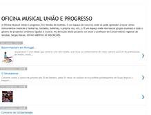 Tablet Screenshot of oficinamusicaluniaoeprogresso.blogspot.com