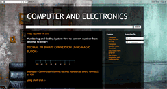 Desktop Screenshot of mycomputronics.blogspot.com