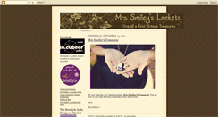 Desktop Screenshot of mrssmileyslockets.blogspot.com
