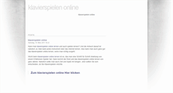 Desktop Screenshot of klavierspielen-online.blogspot.com