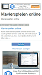 Mobile Screenshot of klavierspielen-online.blogspot.com