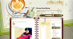 Desktop Screenshot of knowhowmom.blogspot.com
