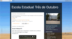 Desktop Screenshot of escola3deoutubro.blogspot.com