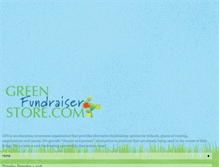 Tablet Screenshot of greenfundraiserstore.blogspot.com