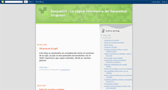 Desktop Screenshot of basquetuy.blogspot.com