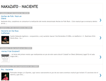 Tablet Screenshot of pro-naciente.blogspot.com