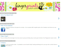 Tablet Screenshot of fingerprints-customcards.blogspot.com