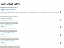 Tablet Screenshot of classedelsllops.blogspot.com