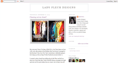 Desktop Screenshot of ladyfleurdesigns.blogspot.com
